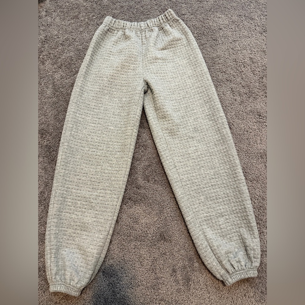 Princess Polly Arabella Waffle Sweatpants Size 2